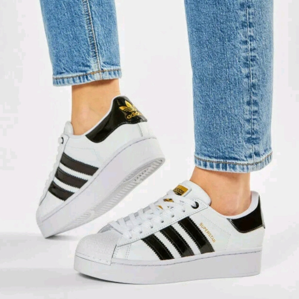 Adidas Superstar Bold Size US 8 - fits women's size US 8.5